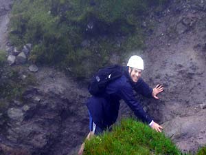 Tommo on the Devil's ladder