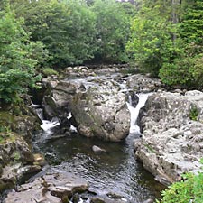 Conwy river falls