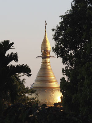 Shwedagon spire